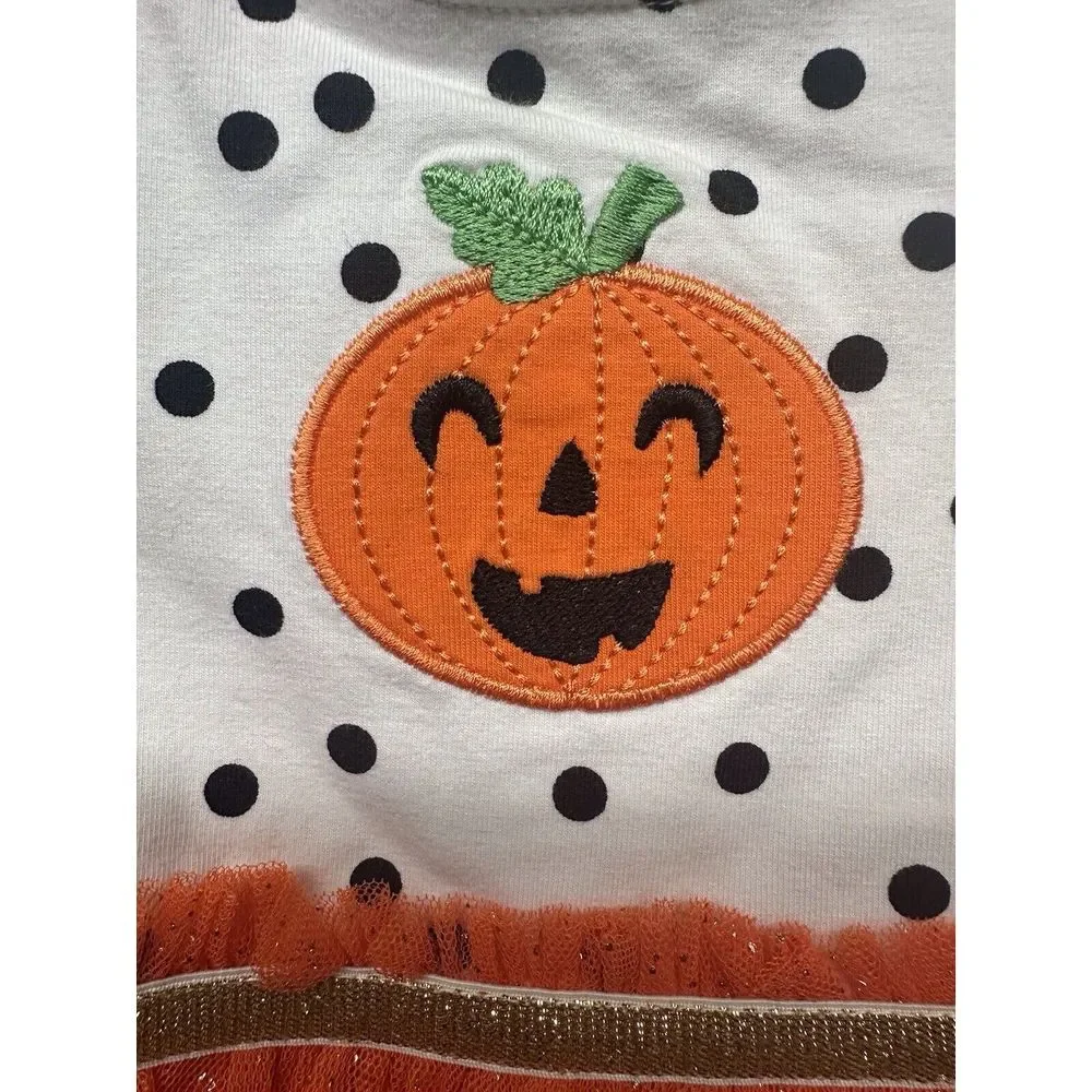 NEW BNWT Bonnie Jean/Bonnie Baby Halloween Outfit Playful Pumpkin‎ Size 3T